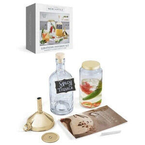 Studio Mercantile Libations Infusion Kit - Handcraft Flavored Spirits - New
